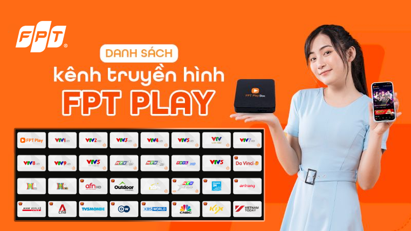danh sách các kênh truyền hình fpt play