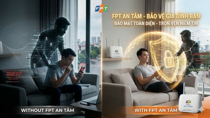 rủi ro bảo mật wifi bắc ninh, gói cước mạng fpt an tâm bảo vệ người dùng trẻ em