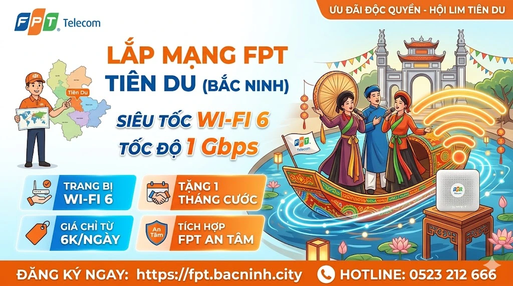 lắp mạng fpt tại tiên du bắc ninh, lắp wifi fpt tại tiên du bắc ninh